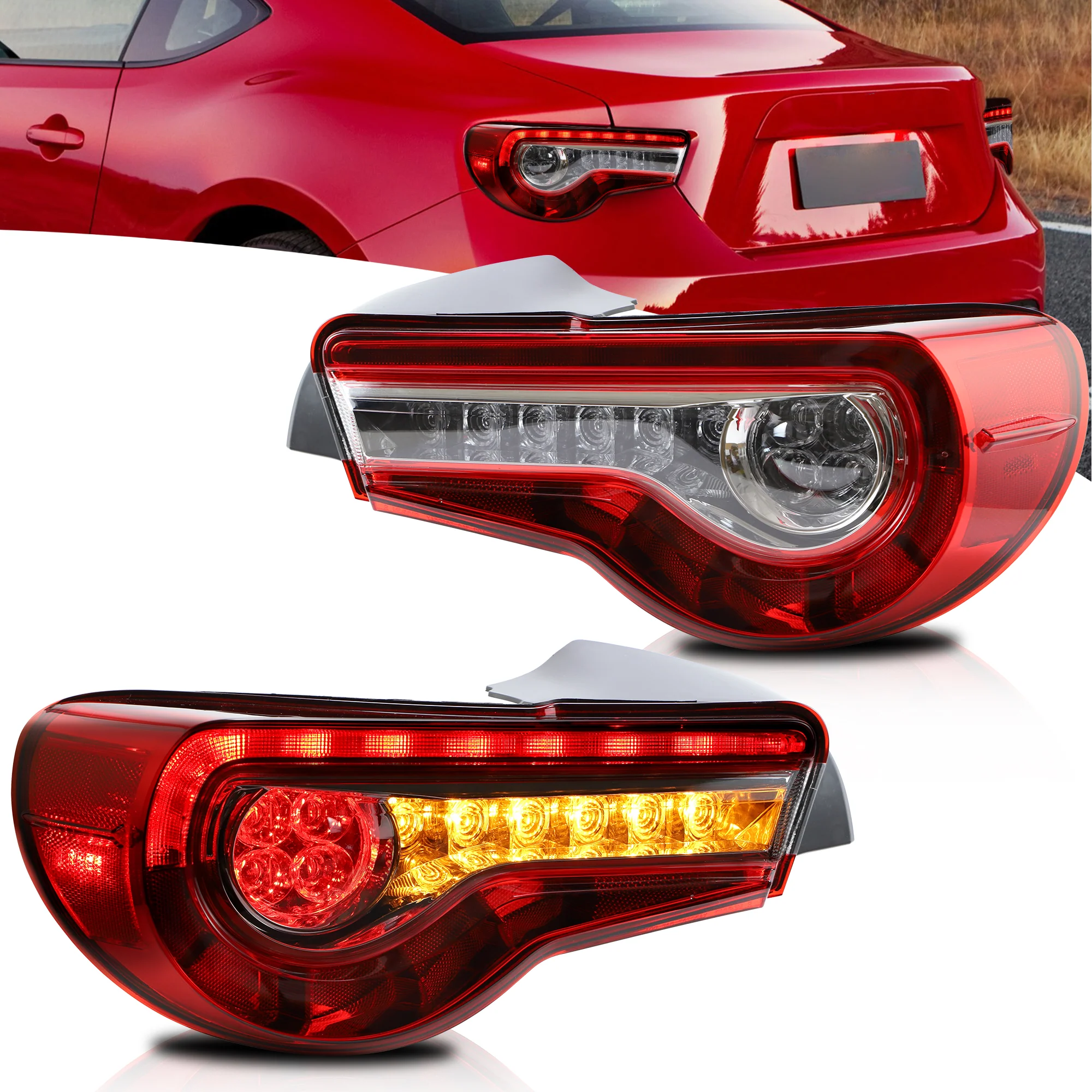 VLAND LED RGB Headlights Tail Lights Combo For Toyota 86 GT86 Subaru BRZ Scion FRS 2012-2021 - Image 27