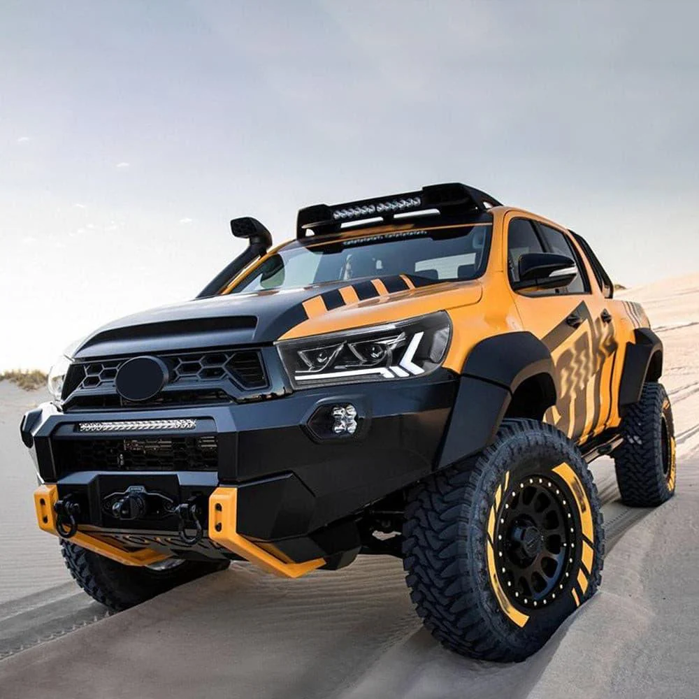 VLAND Full LED Headlights For Toyota Hilux / Revo 8th Gen 2015-2020 With Start Dynamic Lighting - Image 18