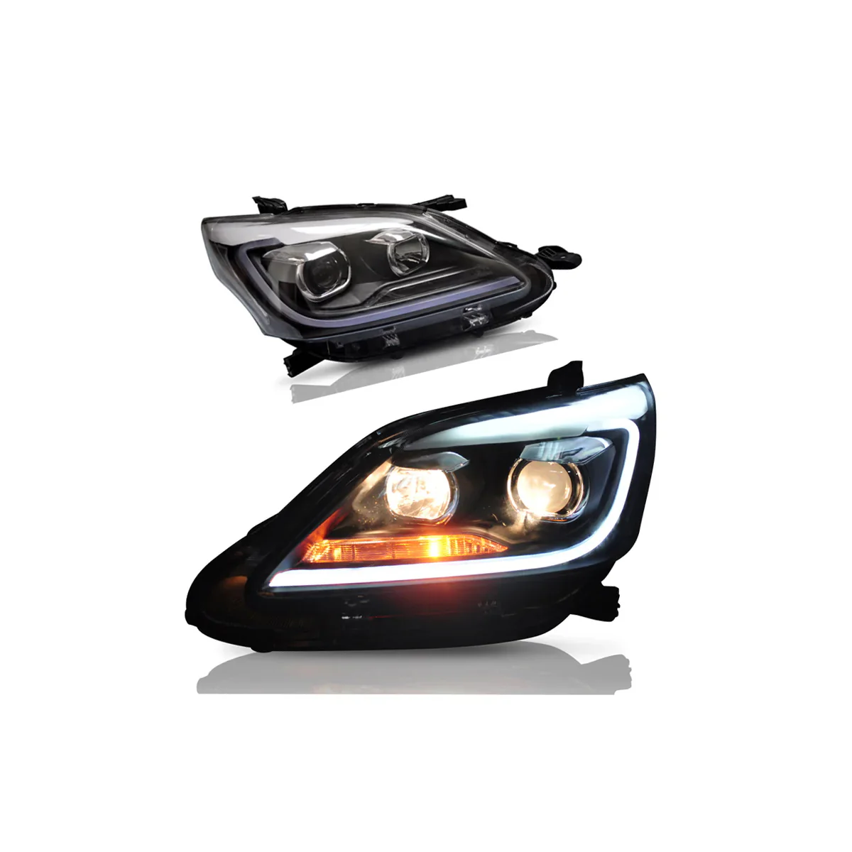 VLAND Projector Headlights For Toyota Innova 2012-2015 1st Gen AN40 2nd Facelift with Sequential Indicator - Image 11