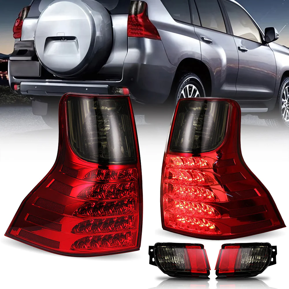 VLAND LED Tail Lights & Bumper Lights For Toyota Land Cruiser Prado J150 2010-2022 4th Gen (NOT FIT GX460) - Image 2