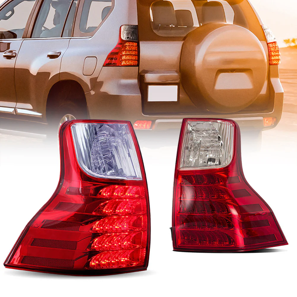 VLAND LED Tail Lights & Bumper Lights For Toyota Land Cruiser Prado J150 2010-2022 4th Gen (NOT FIT GX460) - Image 3