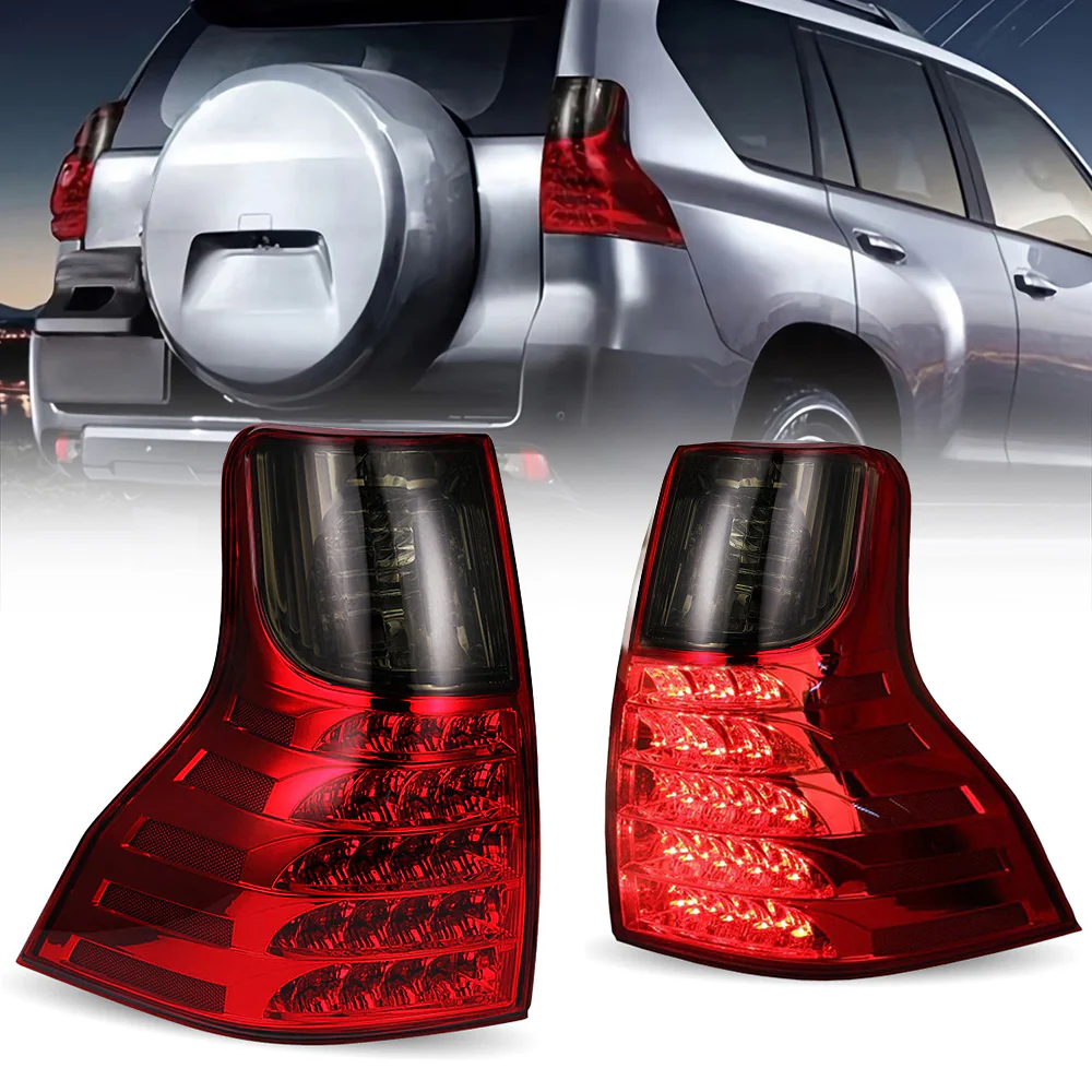 VLAND LED Tail Lights & Bumper Lights For Toyota Land Cruiser Prado J150 2010-2022 4th Gen (NOT FIT GX460) - Image 4