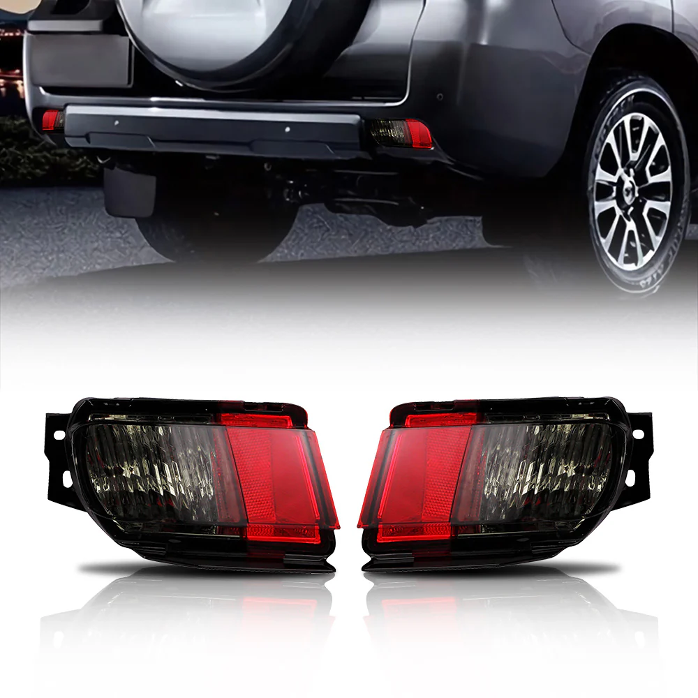 VLAND LED Tail Lights & Bumper Lights For Toyota Land Cruiser Prado J150 2010-2022 4th Gen (NOT FIT GX460) - Image 6