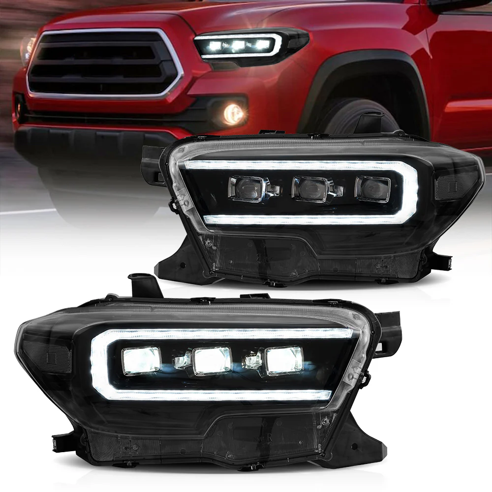 VLAND LED Headlights & Tail Lights For Toyota Tacoma N300 3rd Gen 2015-2024 Front And Rear Lamps Kits [DOT.] - Image 6