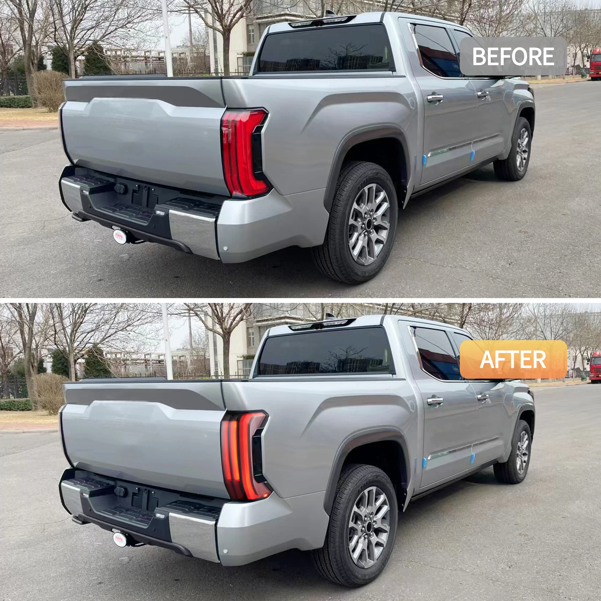 VLAND LED Tail Lights For Toyota Tundra 3rd Gen XK70 2022-2024 With Startup Animation - Image 12