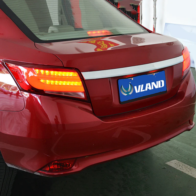 VLAND LED Tail Lights For Toyota Yaris / Vios 2013-2019 Rear Lamps - Image 12