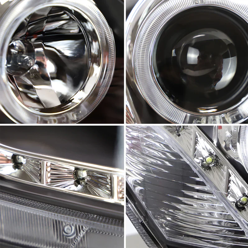 VLAND LED Projector Headlights For Toyota Yaris / Vios / Belta Sedan 2007-2012 (Second Generation / 2nd Gen XP90) - Image 12