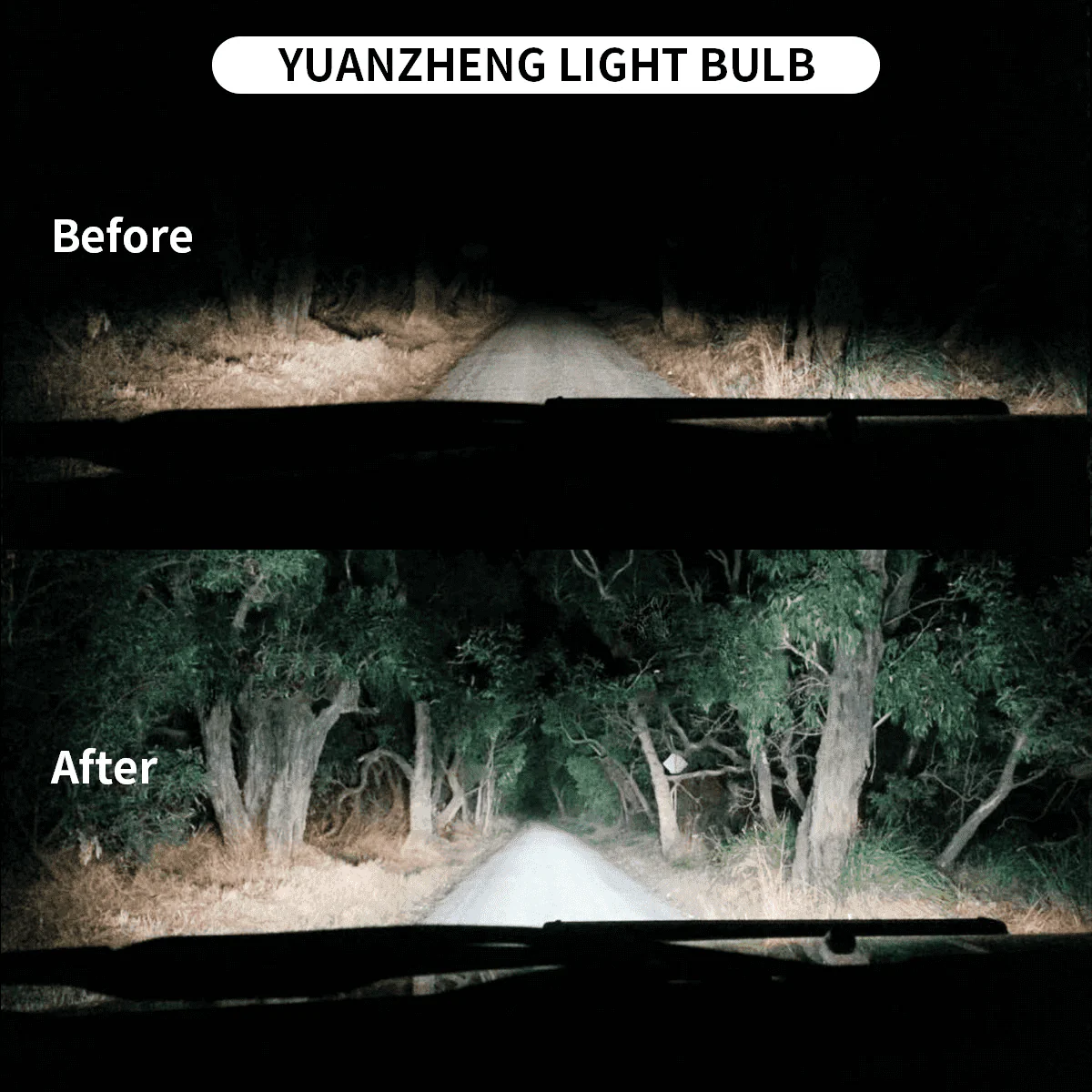 VLAND D2H Xenon/LED Bulbs Conversion HID KIT with Ballast 2PCS 12V 55W 6000K White - Image 7