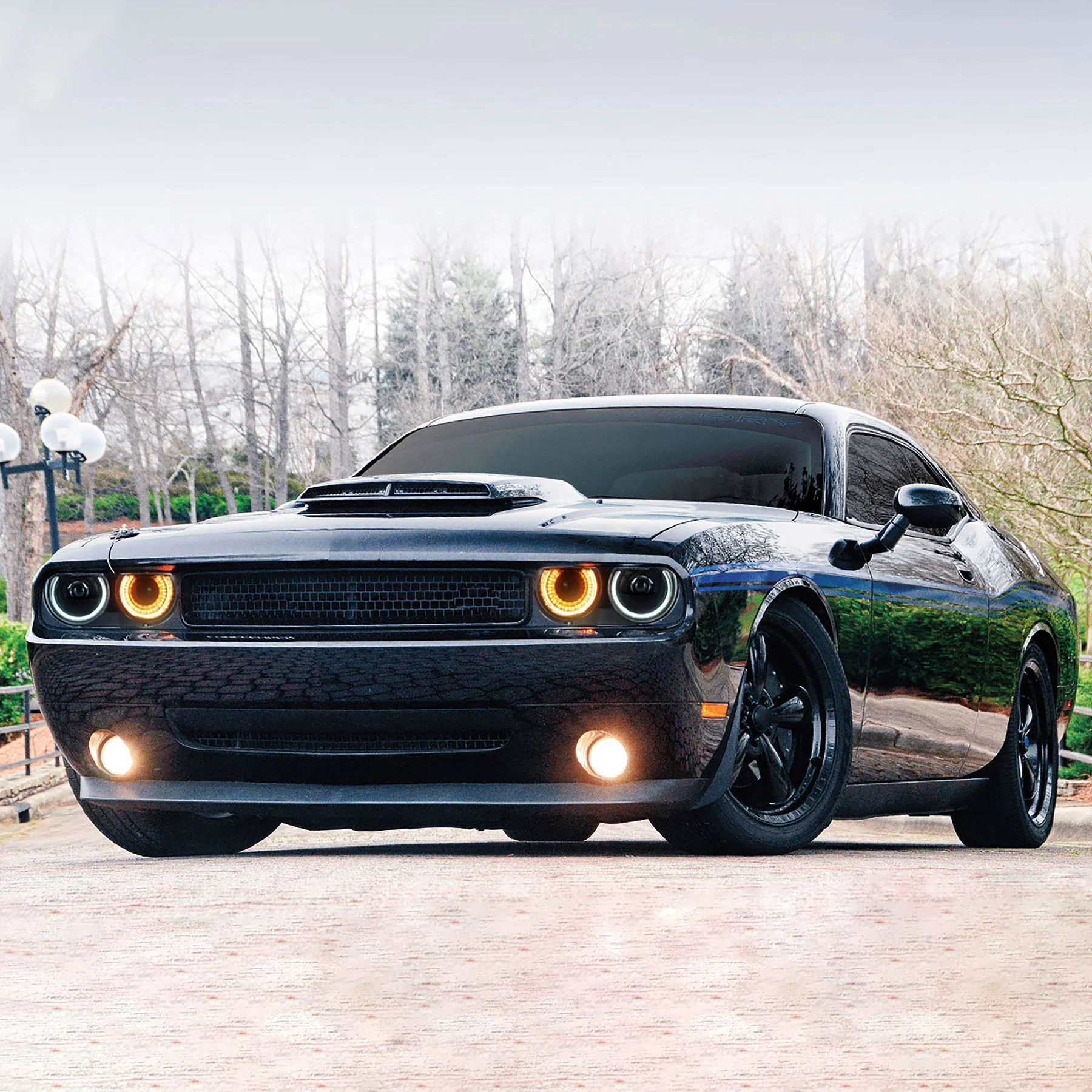 VLAND LED Halo Headlights For Dodge Challenger 2008-2014 Dual Beam DRL(White) With Sequential Turn Signals [E-MARK. DOT.] - Image 11