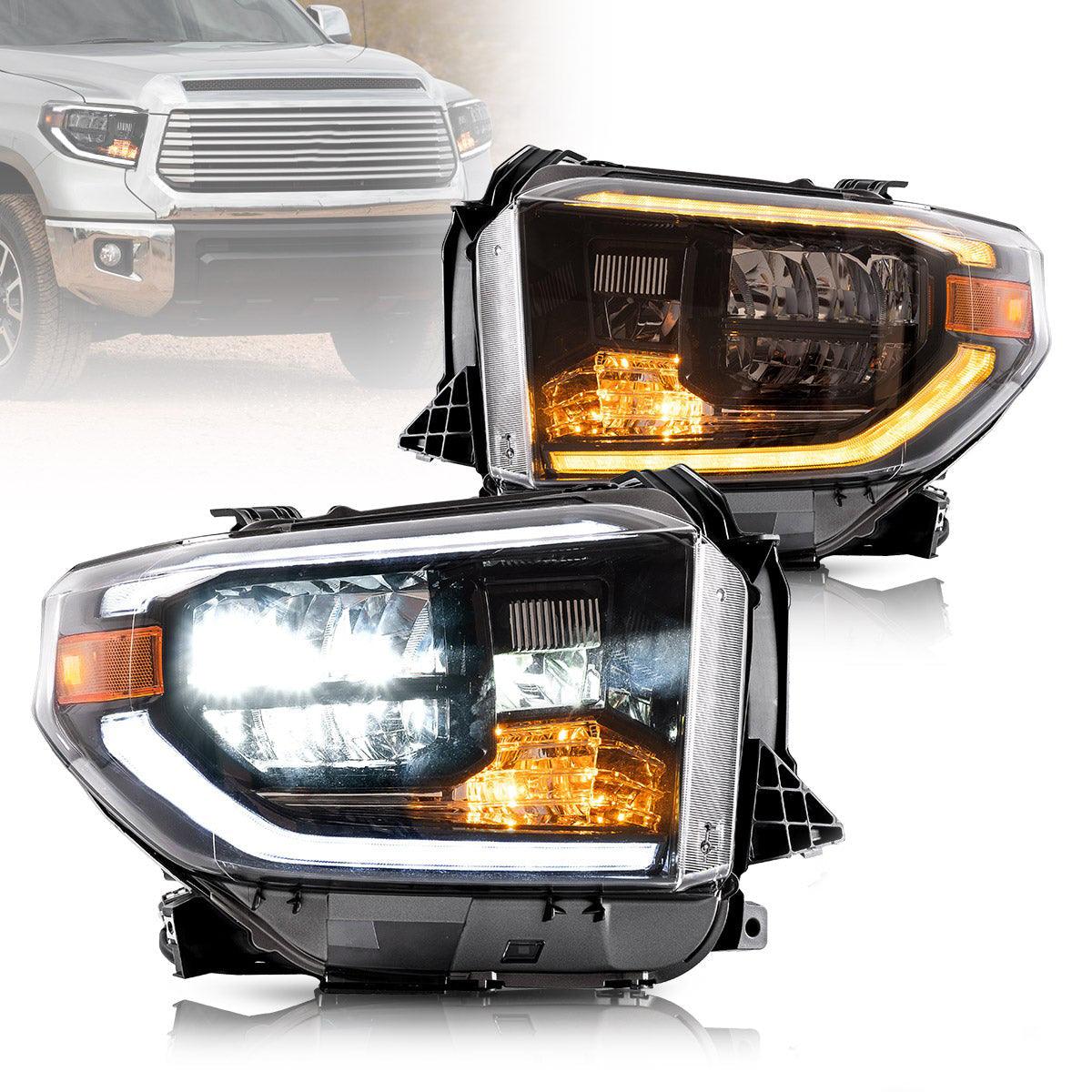 VLAND LED Headlights For Toyota Tundra 2014-2021 Refreshed Models [DOT.] - Image 22