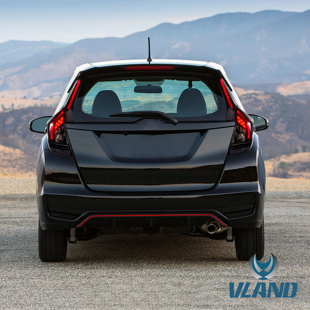 VLAND Full LED Tail Lights For Honda Fit / Jazz 2014-2020 Rear Lights - Image 6