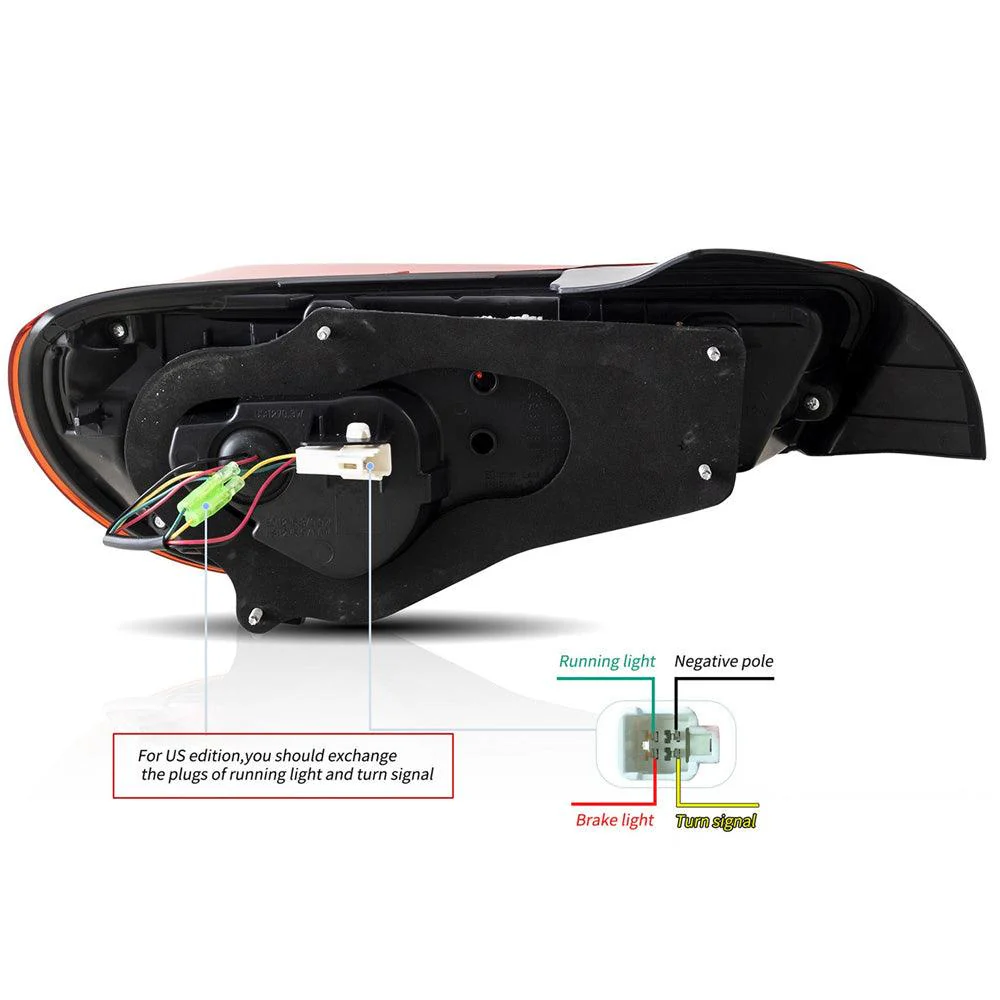 VLAND LED Tail Lights For Toyota 86/Subaru BRZ/Scion FRS 2012-2020 - Image 16