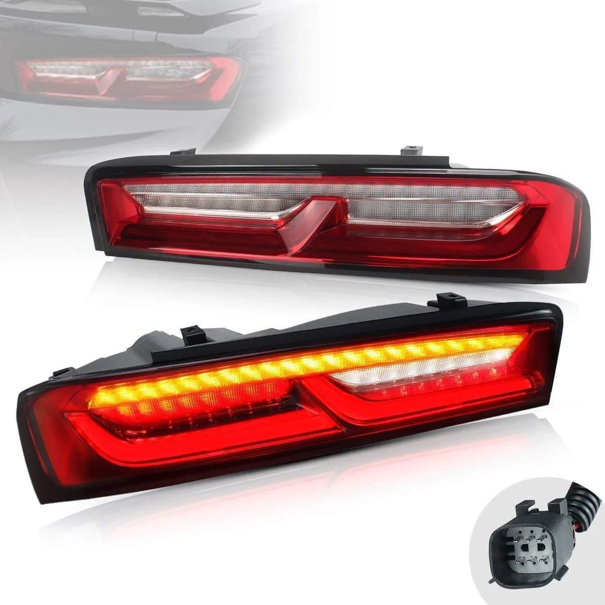 VLAND LED Tail Lights For Chevrolet Camaro 2016-2018 (Fit For European Models) - Image 18