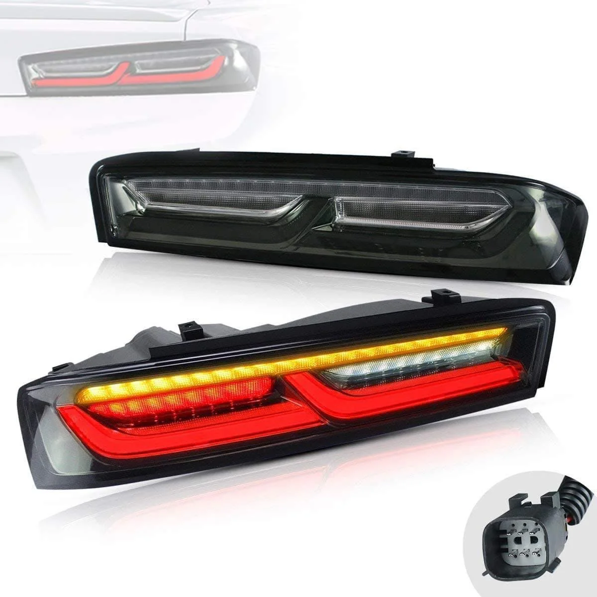 VLAND LED Tail Lights For Chevrolet Camaro 2016-2018 (Fit For European Models) - Image 19
