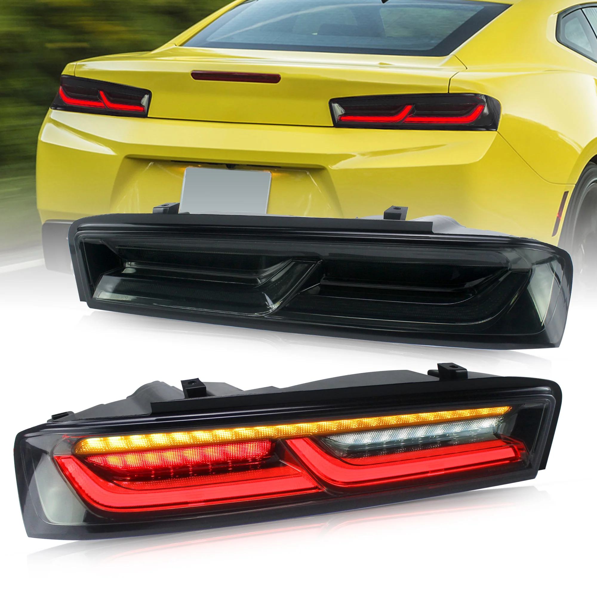 VLAND LED Tail Lights For Chevrolet Camaro 2016-2018 (Fit For European Models) - Image 3