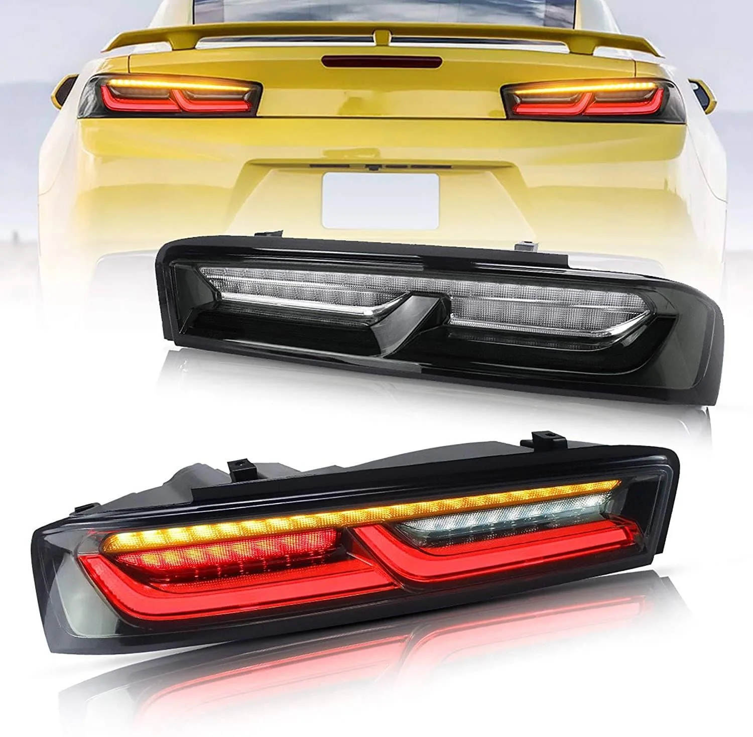 VLAND LED Tail Lights For Chevrolet Camaro 2016-2018 (Fit For European Models) - Image 5