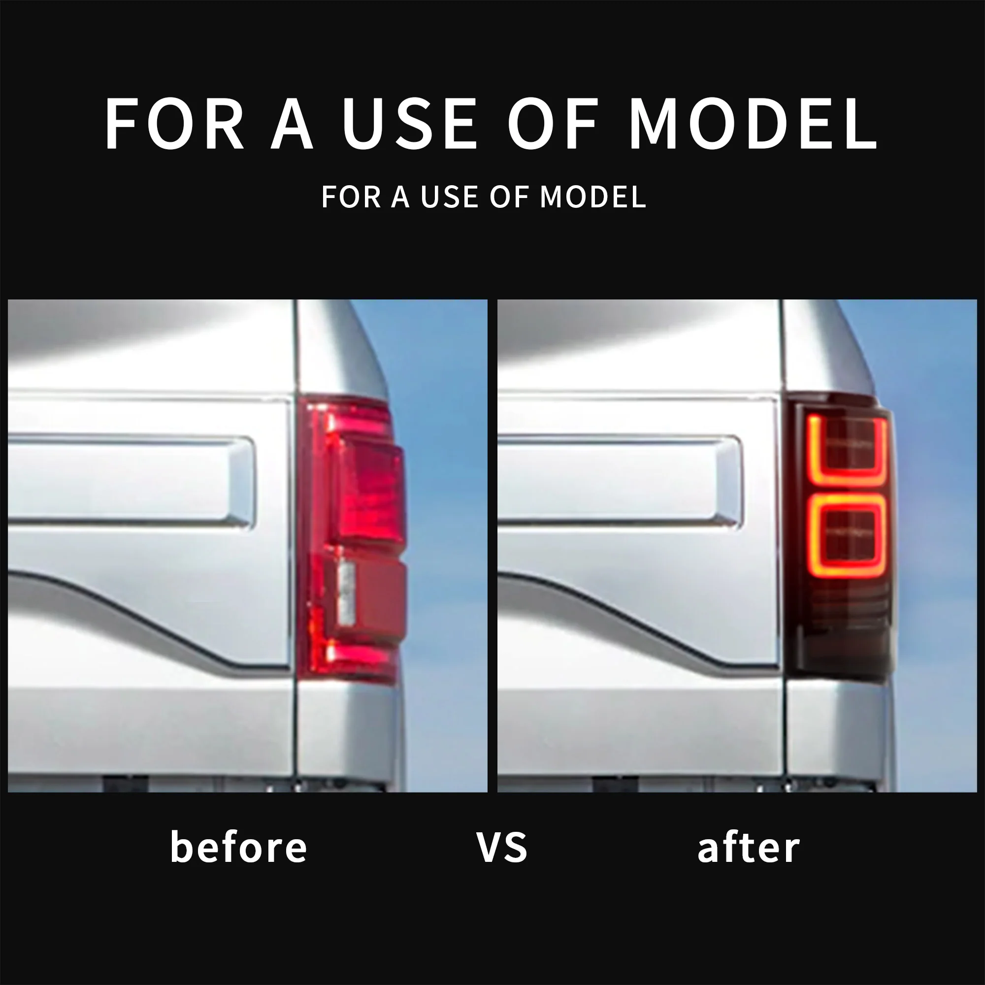 VLAND LED Tail Lights For Ford F150 2015-2020 Rear Lamps [DOT. E-MARK.] - Image 9