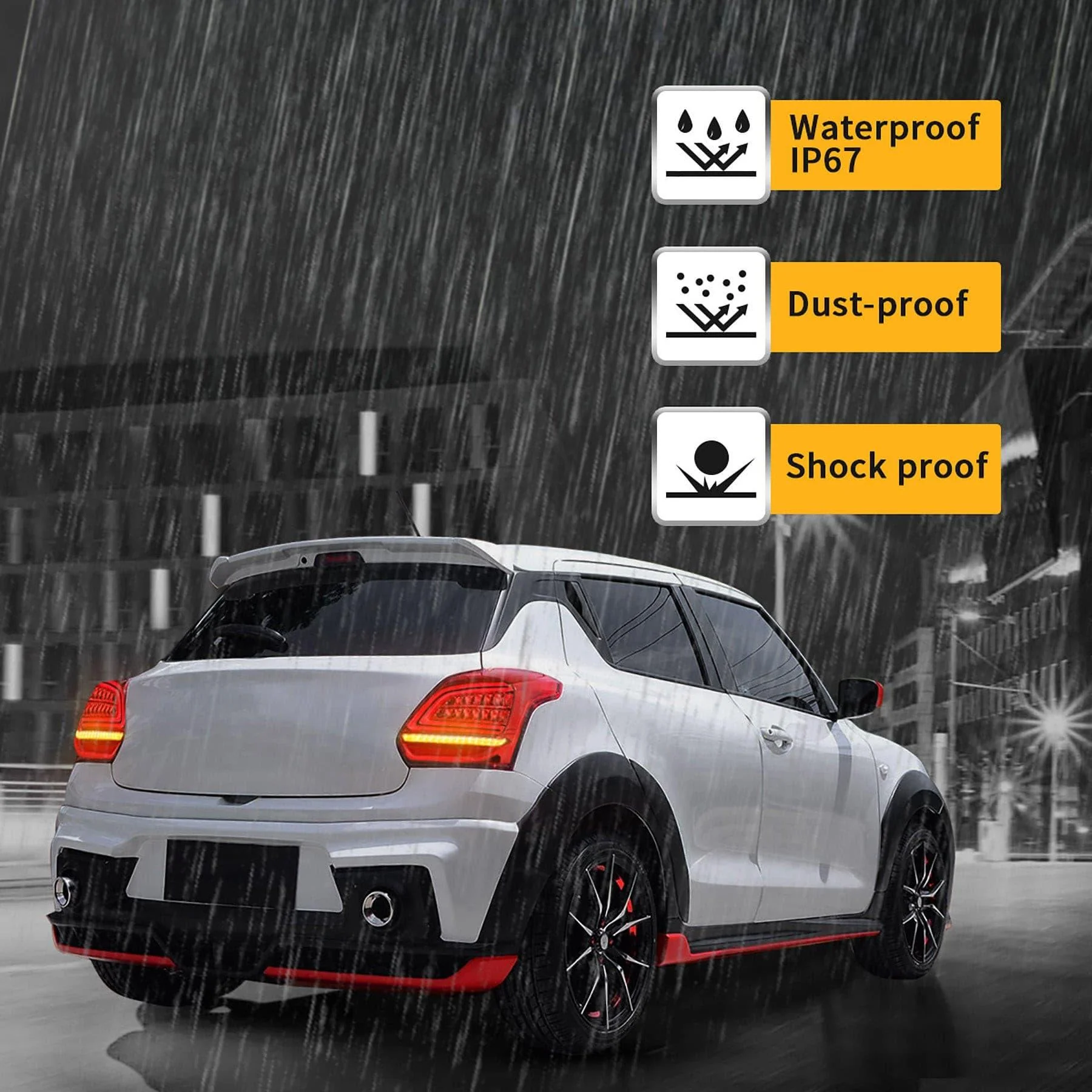 VLAND LED Tail Lights For Suzuki Swift Sport 2017-2019 - Image 10