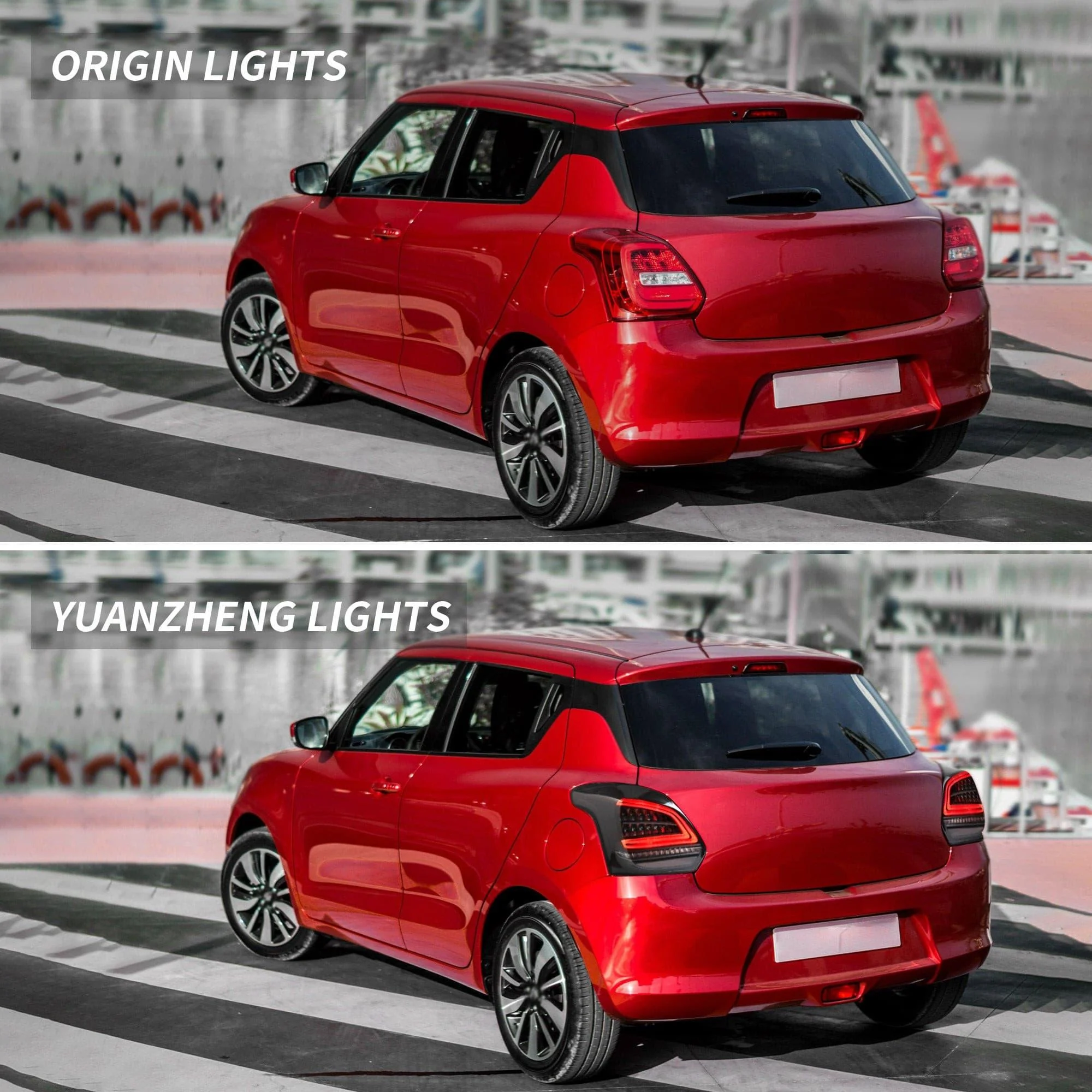 VLAND LED Tail Lights For Suzuki Swift Sport 2017-2019 - Image 11