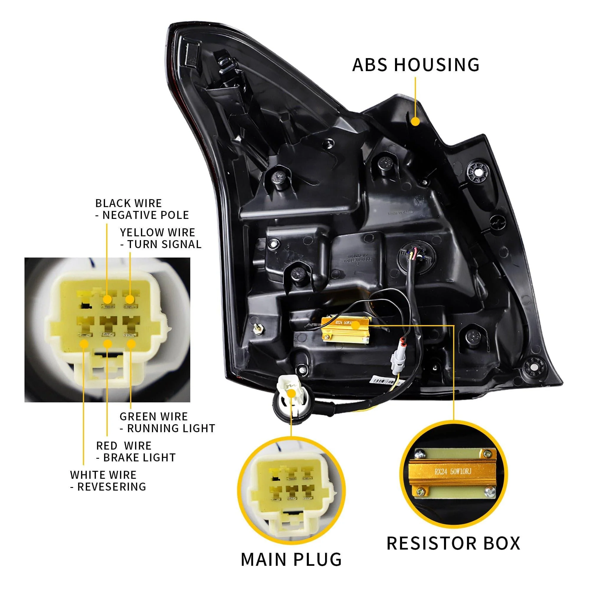 VLAND LED Tail Lights For Suzuki Swift Sport 2017-2019 - Image 14