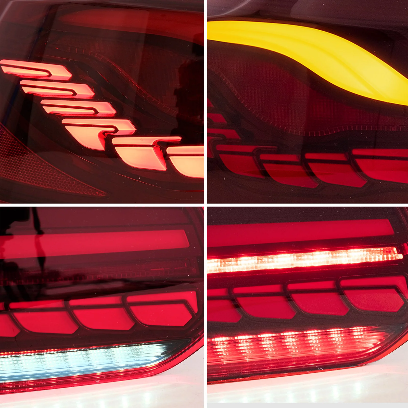 VLAND OLED Tail lights For Volkswagen Golf 6 MK6 2008-2014 With Sequential indicators Turn Signals [E-MARK.] - Image 19