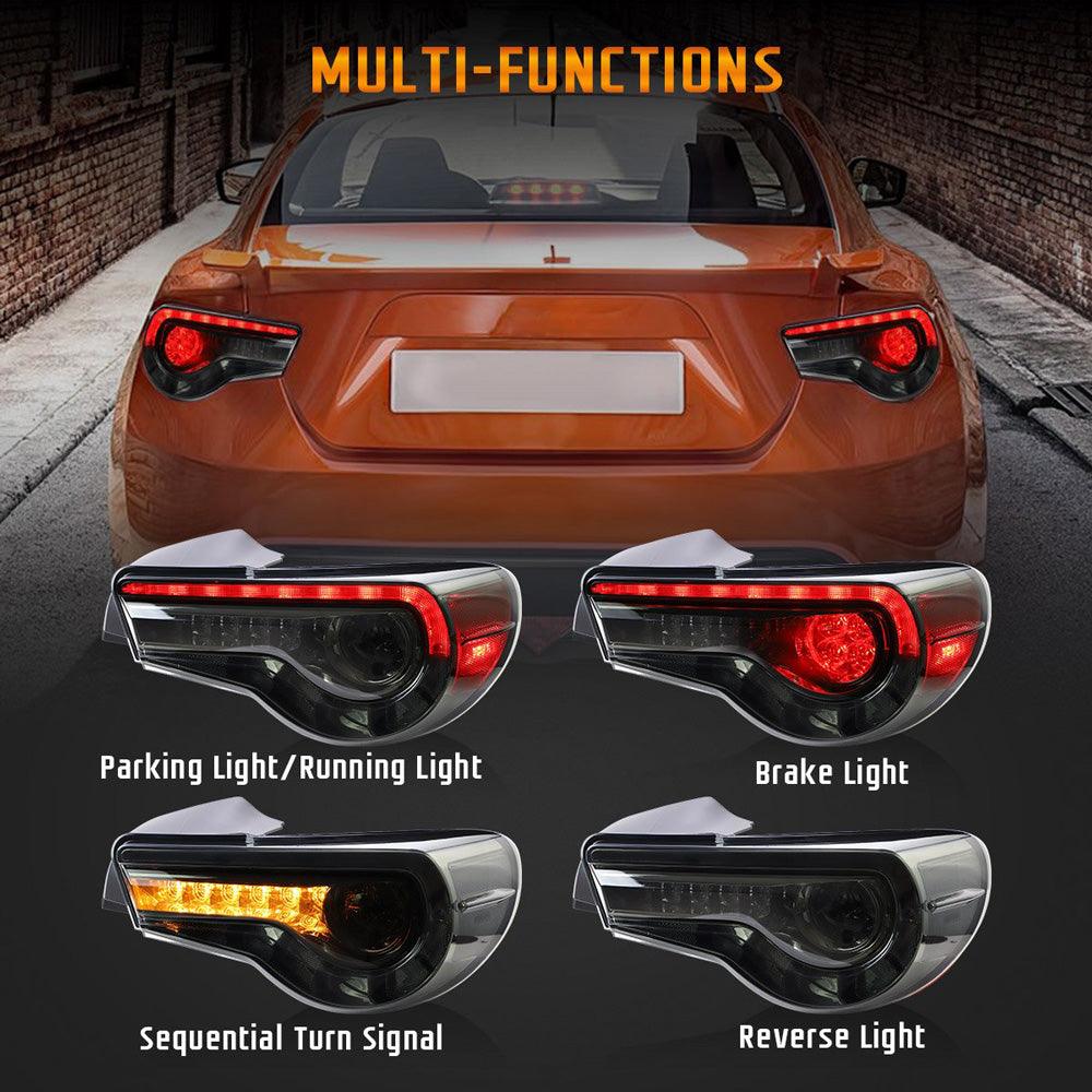 VLAND Headlights & LED Tail Lights For Toyota 86 GT86/Subaru BRZ Scion FRS 2012-2020 Turn Signal with Sequential Indicator - Image 7