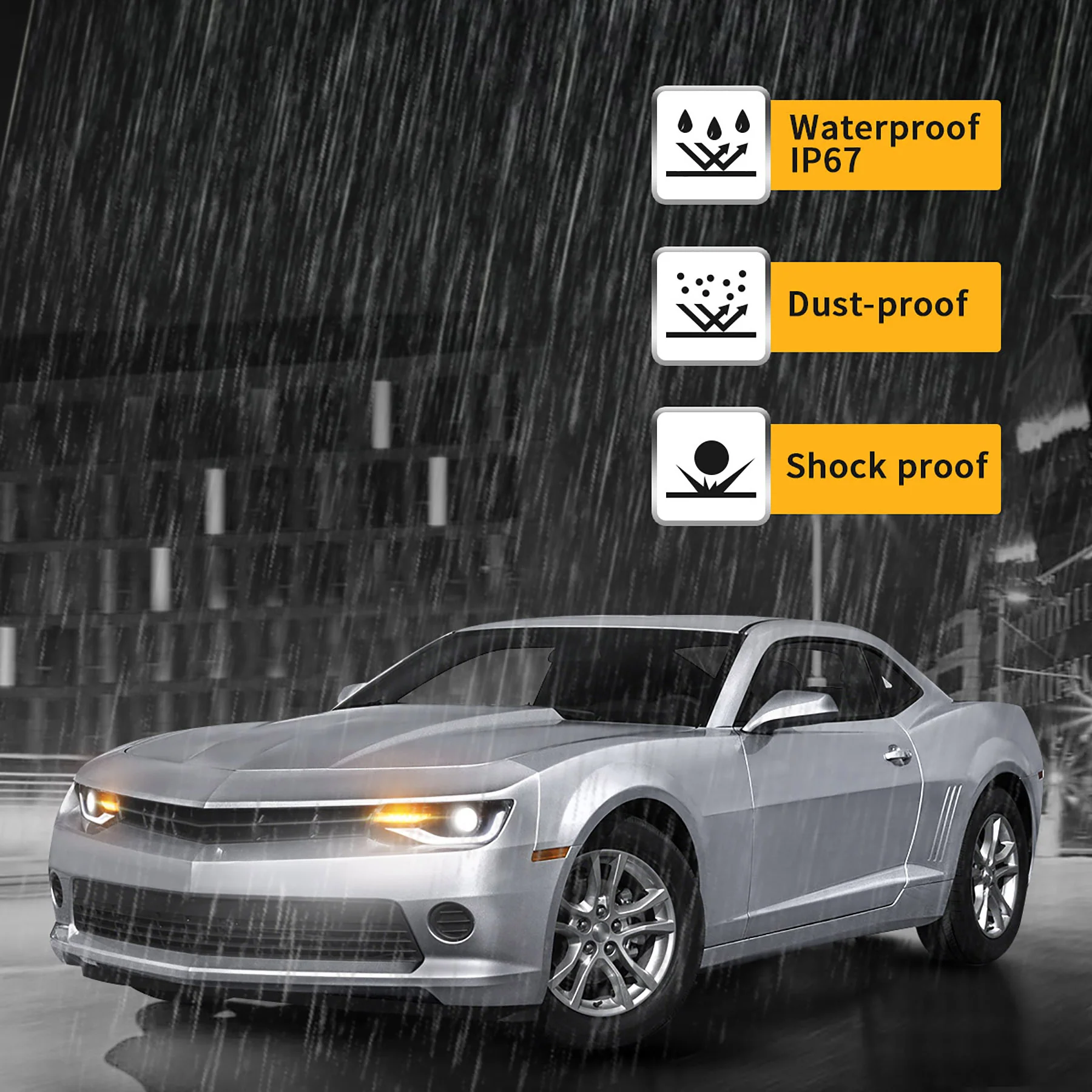 VLAND LED Headlights For Chevy Chevrolet Camaro 2014 2015 [DOT.] - Image 10