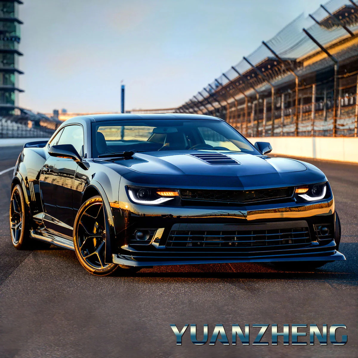 VLAND LED Headlights For Chevy Chevrolet Camaro 2014 2015 [DOT.] - Image 17