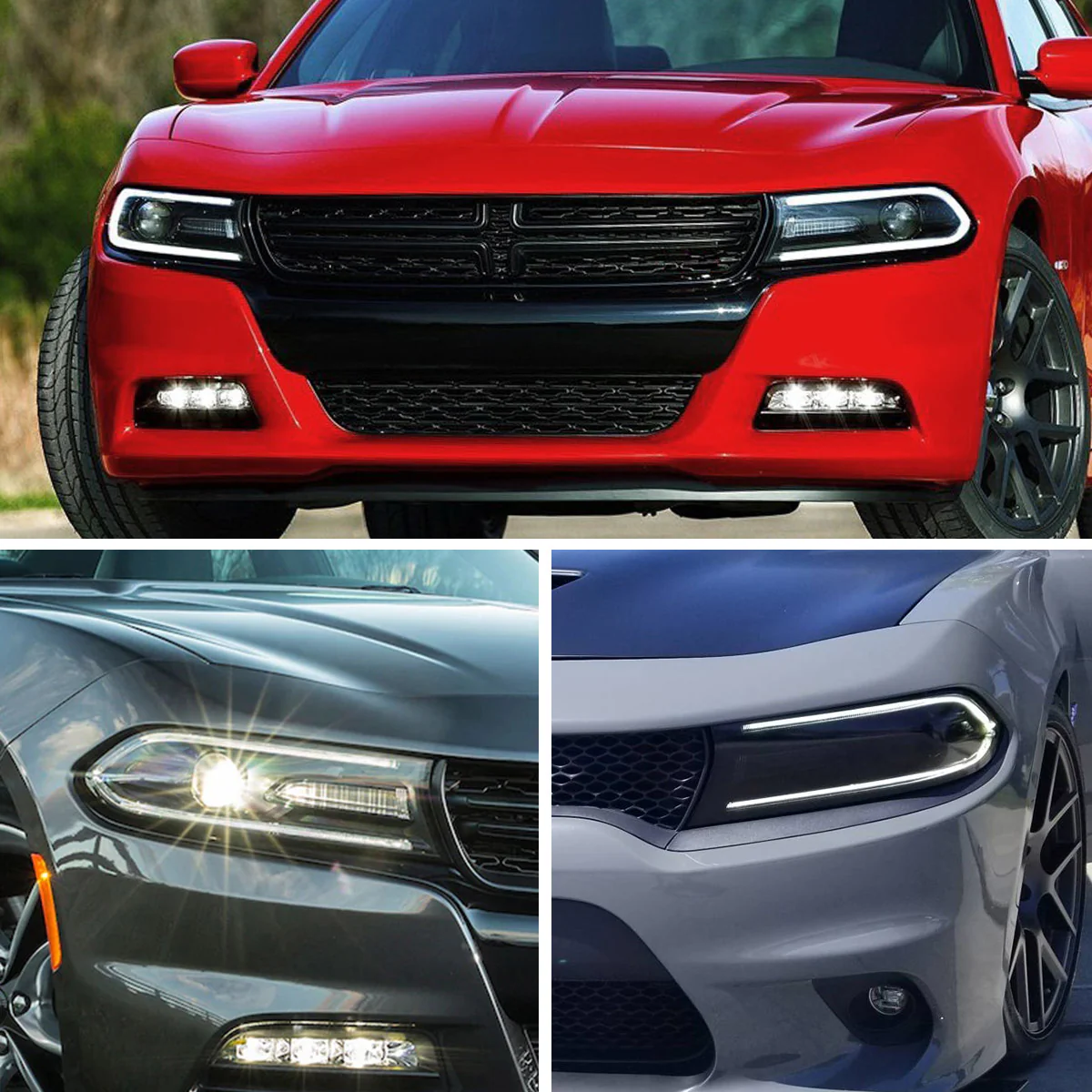 VLAND LED Headlights For Dodge Charger 2015-UP OEM Factory Front Lights Assembly - Image 10