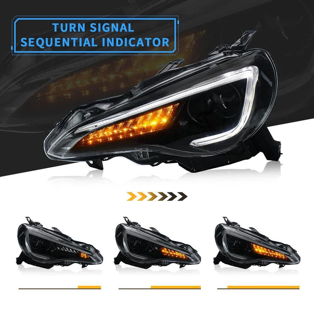 VLAND LED Headlights For Toyota 86/Subaru BRZ/Scion FR-S First Gen ZN6/ZC6 2012-2020 - Image 10