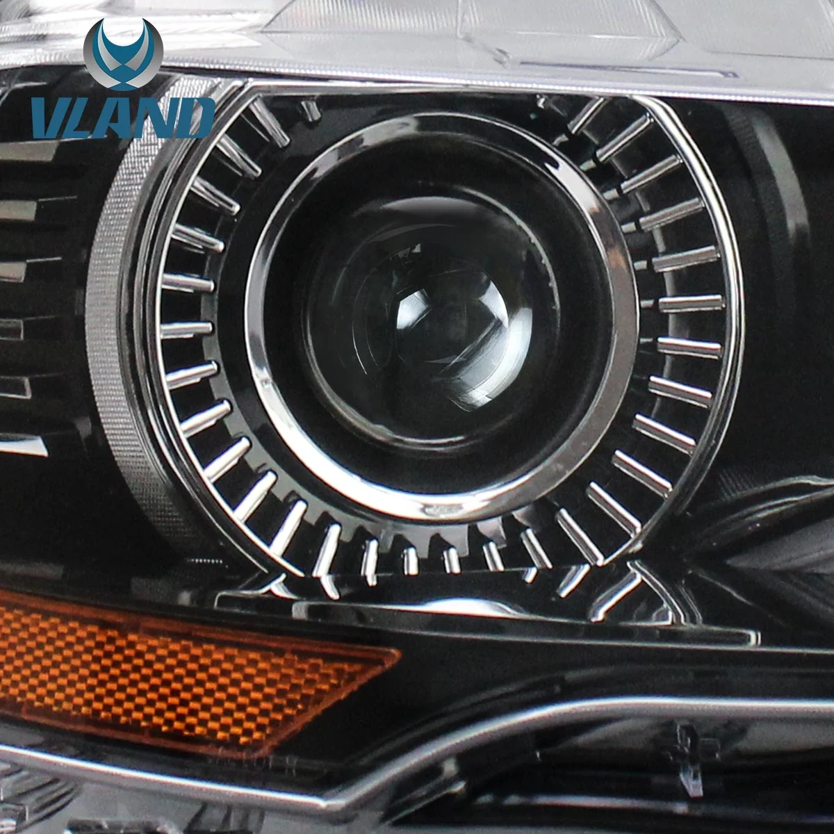 VLAND LED Projector Headlights For Ford Mustang GT and EcoBoost Models 2018-2023 - Image 16