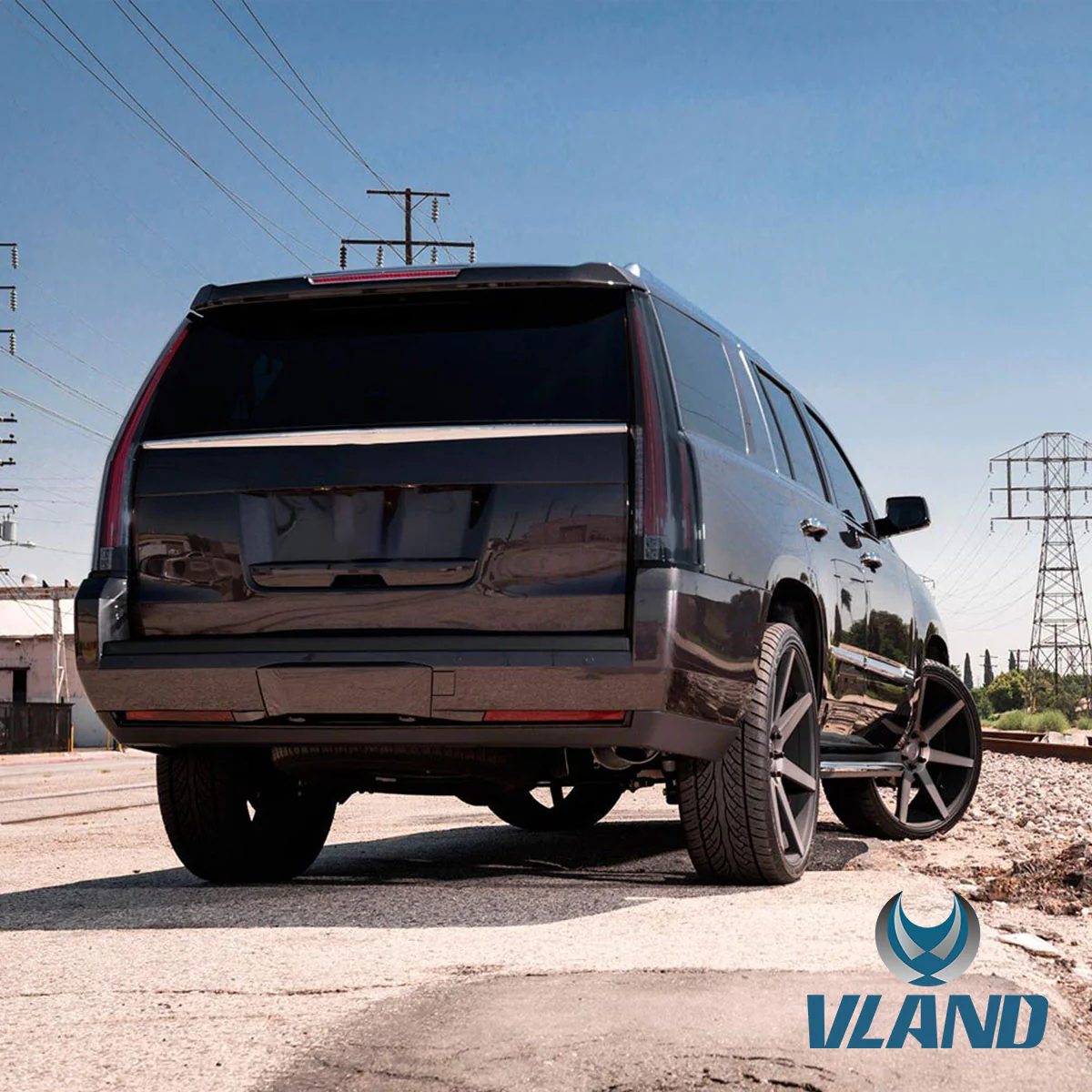 VLAND LED Full Tail Lights For Cadillac Escalade 2007- 2014 3rd Gen SUV [For 6 PINS Plug] - Image 12