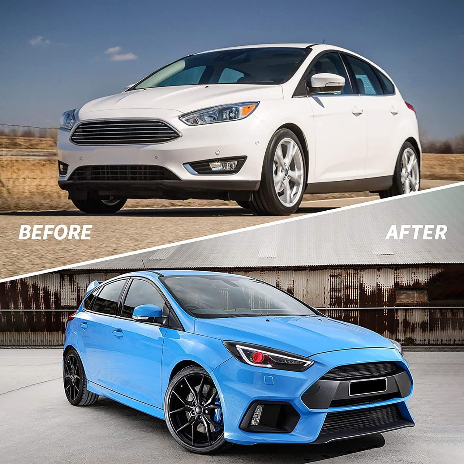 VLAND LED Demon Eye Headlights For Ford Focus 2015-2017 With Sequential Indicators Turn Signals - Image 13