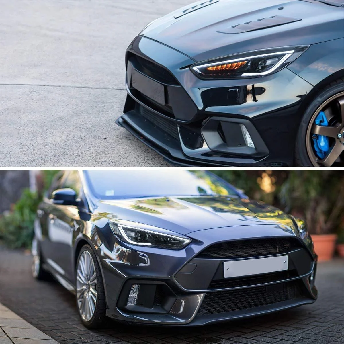 VLAND LED Demon Eye Headlights For Ford Focus 2015-2017 With Sequential Indicators Turn Signals - Image 17
