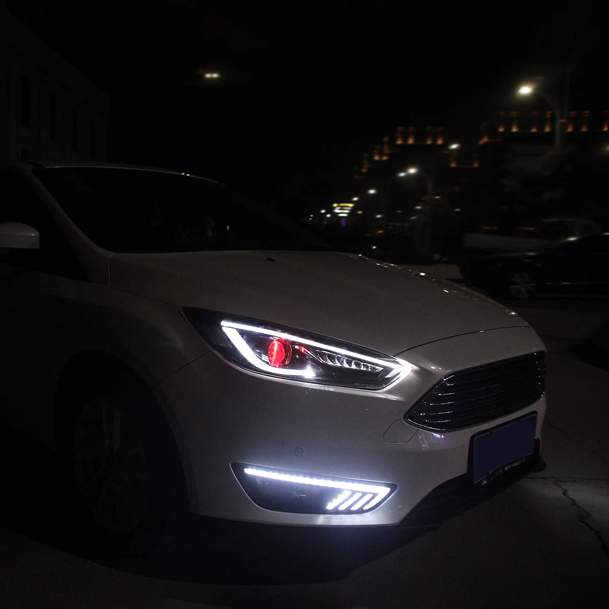 VLAND LED Demon Eye Headlights For Ford Focus 2015-2017 With Sequential Indicators Turn Signals - Image 19
