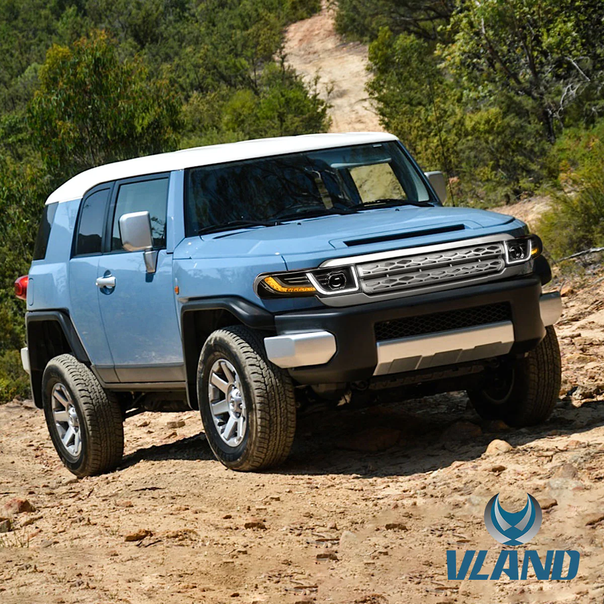 VLAND Headlights With Grille For Toyota Fj Cruiser 2007-2023 - Image 17