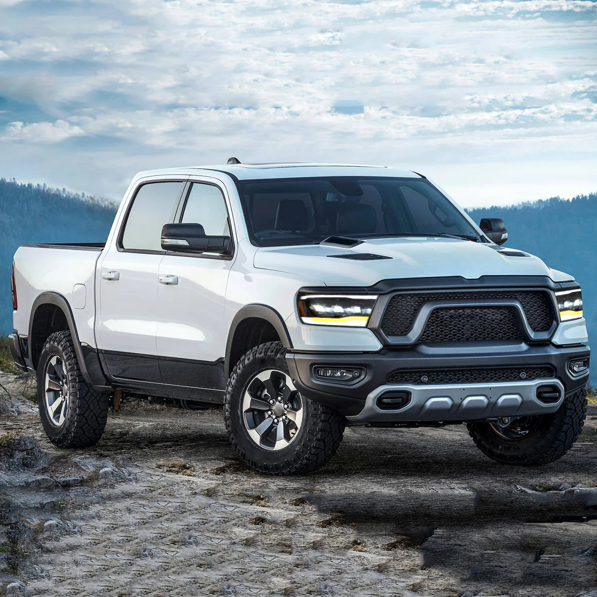 VLAND LED Projector Headlights For RAM 1500 / 2500 / 3500 2009-2018 Ram1500 Classic 2019-2022 [E-MARK./DOT./SAE.] - Image 13