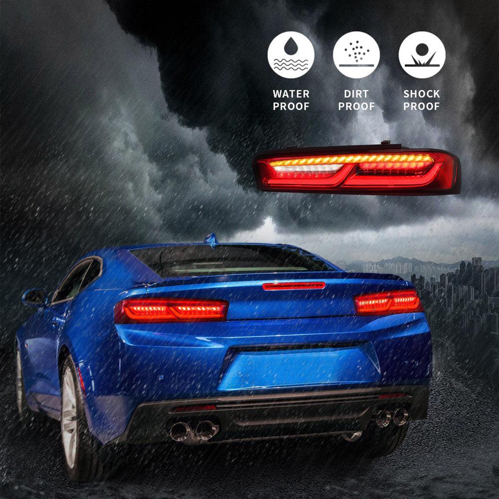 VLAND LED Taillights For Chevrolet Chevy Camaro 2016 2017 2018 with Sequential Switchback Turn Signal (Fit For American Models) - Image 9