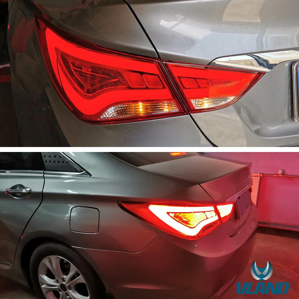 VLAND Tail Lights For Hyundai Sonata 6th Gen Sedan 2011-2014 - Image 10