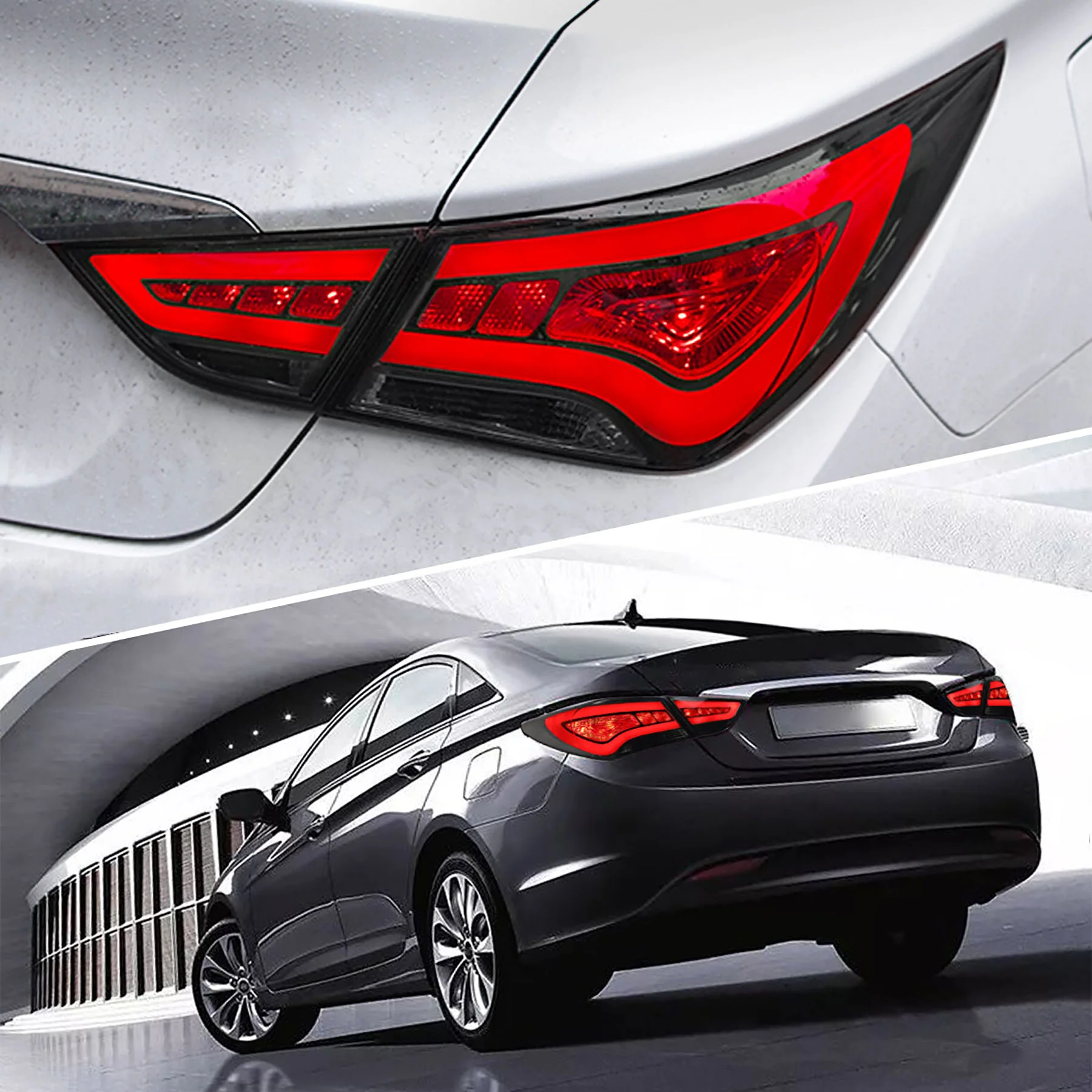 VLAND Tail Lights For Hyundai Sonata 6th Gen Sedan 2011-2014 - Image 11