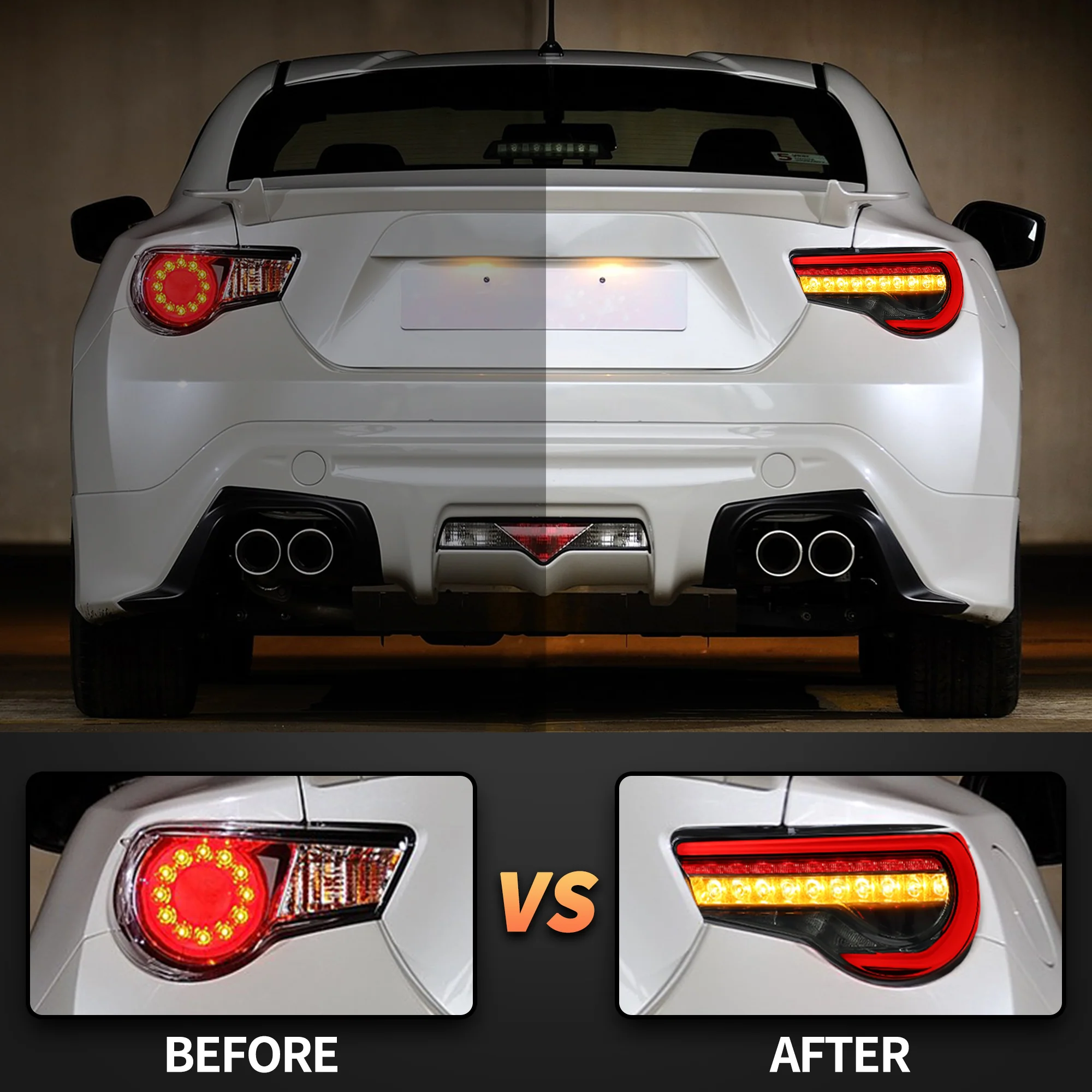 VLAND LED Tail Lights For Toyota 86/Subaru BRZ/Scion FRS 2012-2020 - Image 8