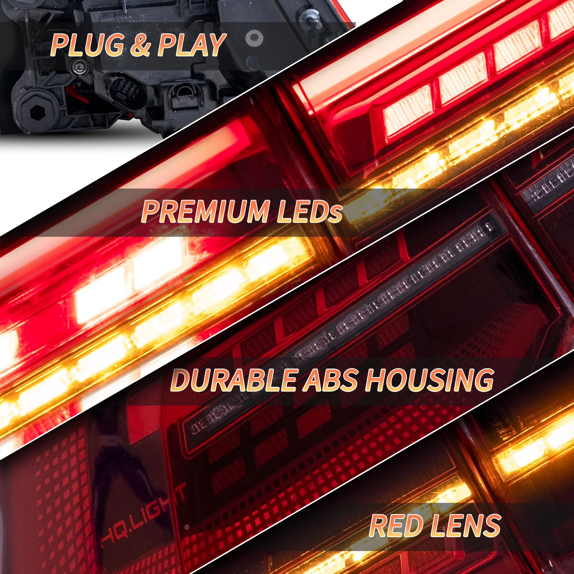 VLAND LED Taillights For Volkswagen Golf MK8 2020-2024 (Europe is 2020-2024) [E-MARK.] - Image 11