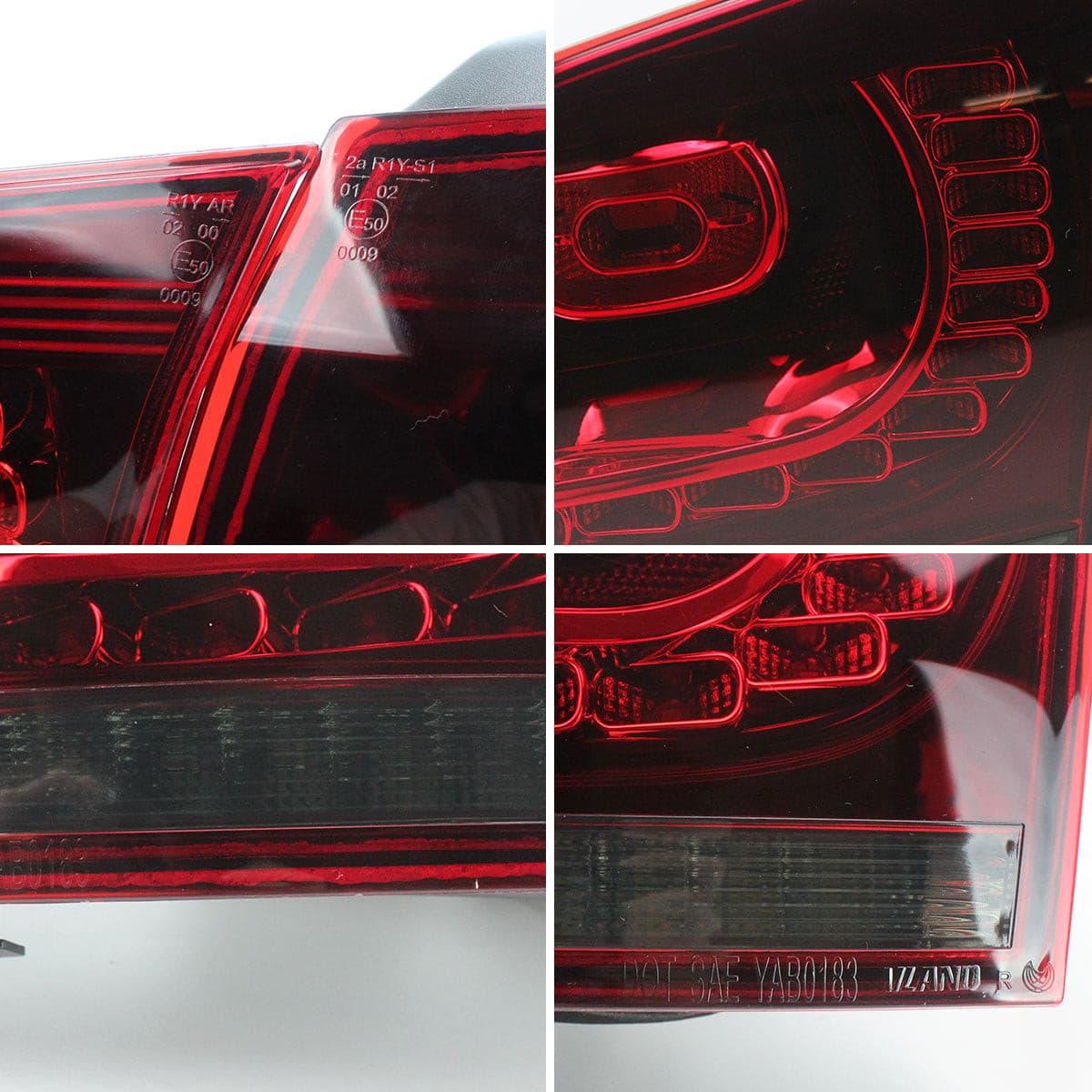 VLAND LED Tail lights For Volkswagen (VW) Golf 6 MK6 (TSI GTI R TDI GTD LPG) 2008-2014 With Sequential indicators[E-MARK] - Image 7