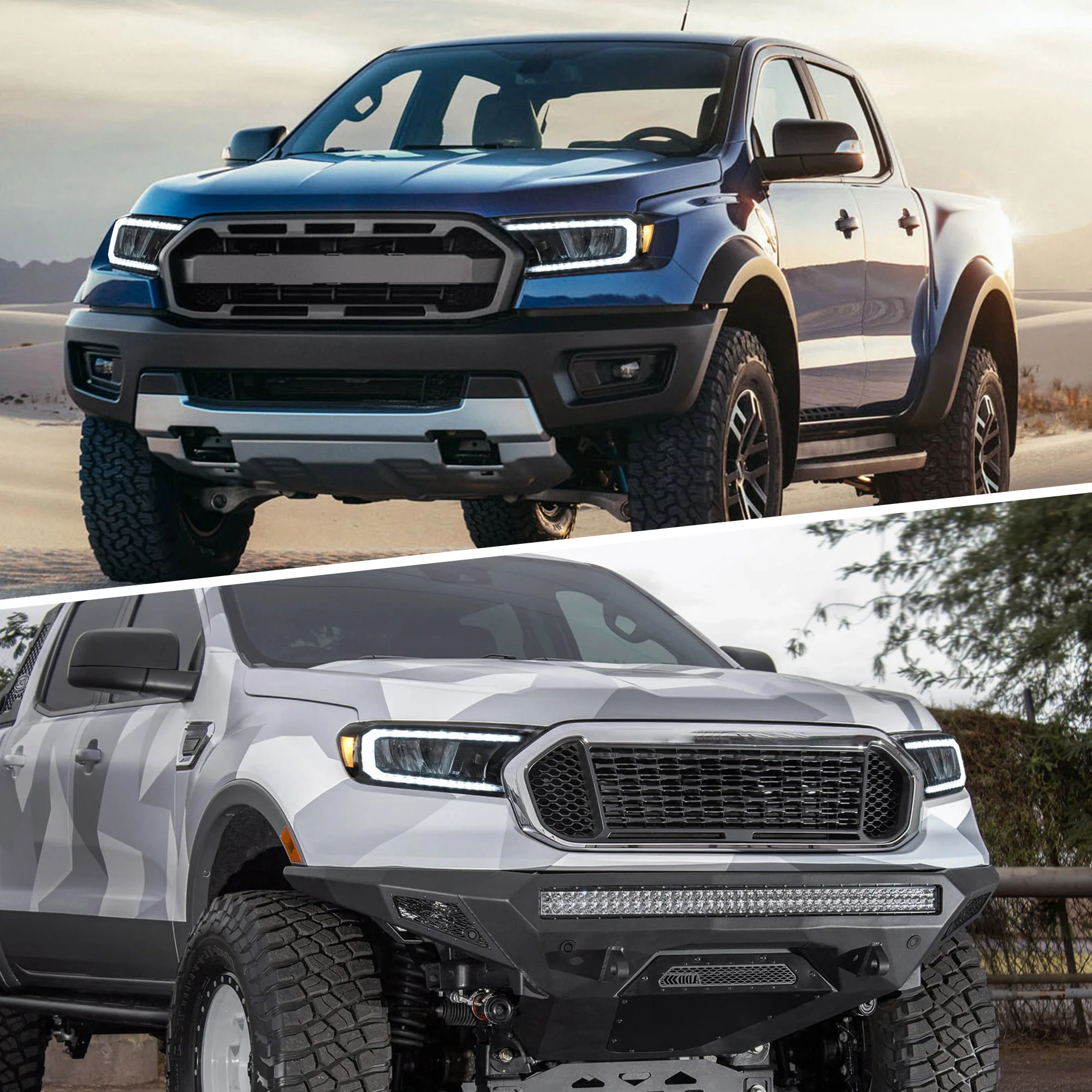 VLAND LED Matrix Projector Headlights For Ford Ranger 2019-UP (For US Edition)[E-MARK./DOT./SAE.] - Image 11