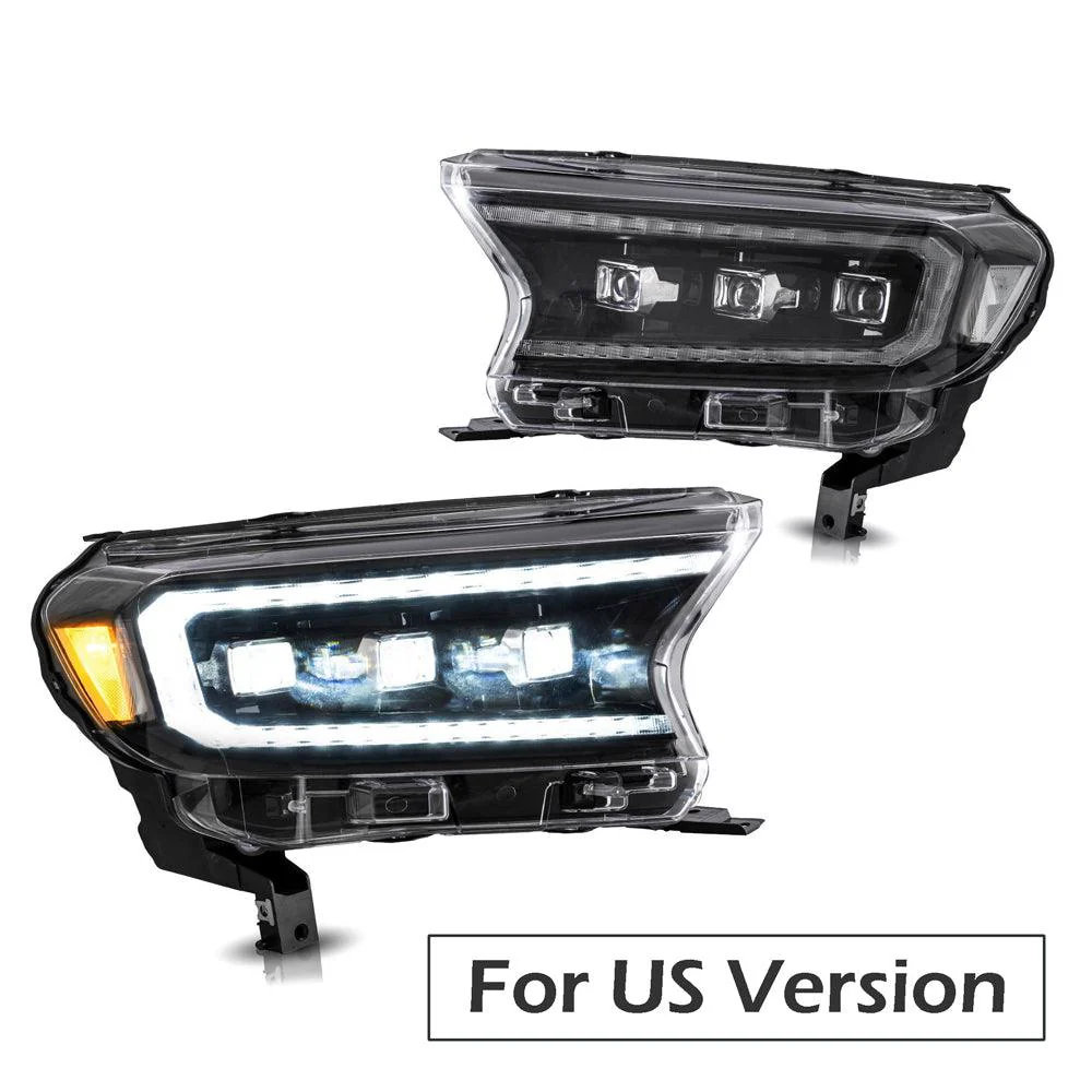 VLAND LED Matrix Projector Headlights For Ford Ranger 2019-UP (For US Edition)[E-MARK./DOT./SAE.] - Image 3