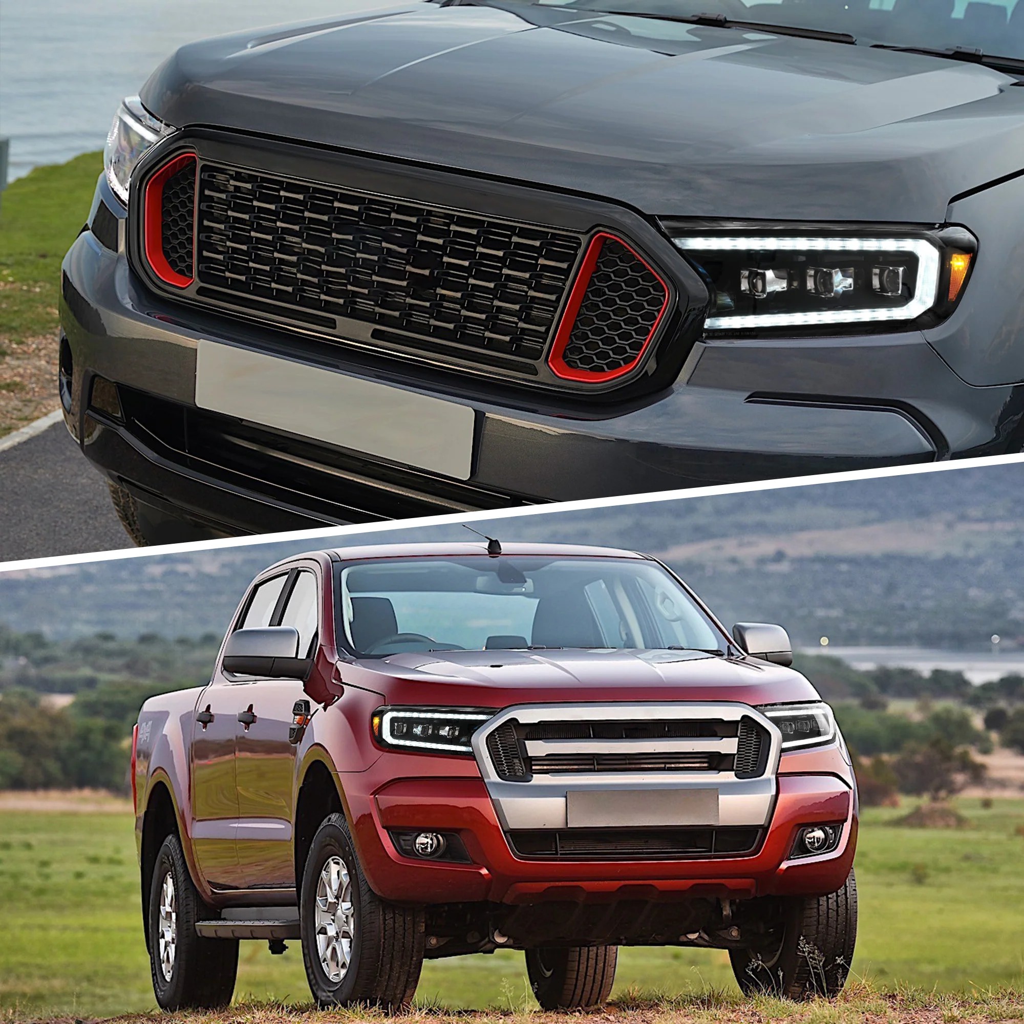 VLAND LED Matrix Projector Headlights For Ford Ranger (T6) Raptor & Wildtrak 2015-2021 [E-MARK./DOT./SAE.] - Image 12