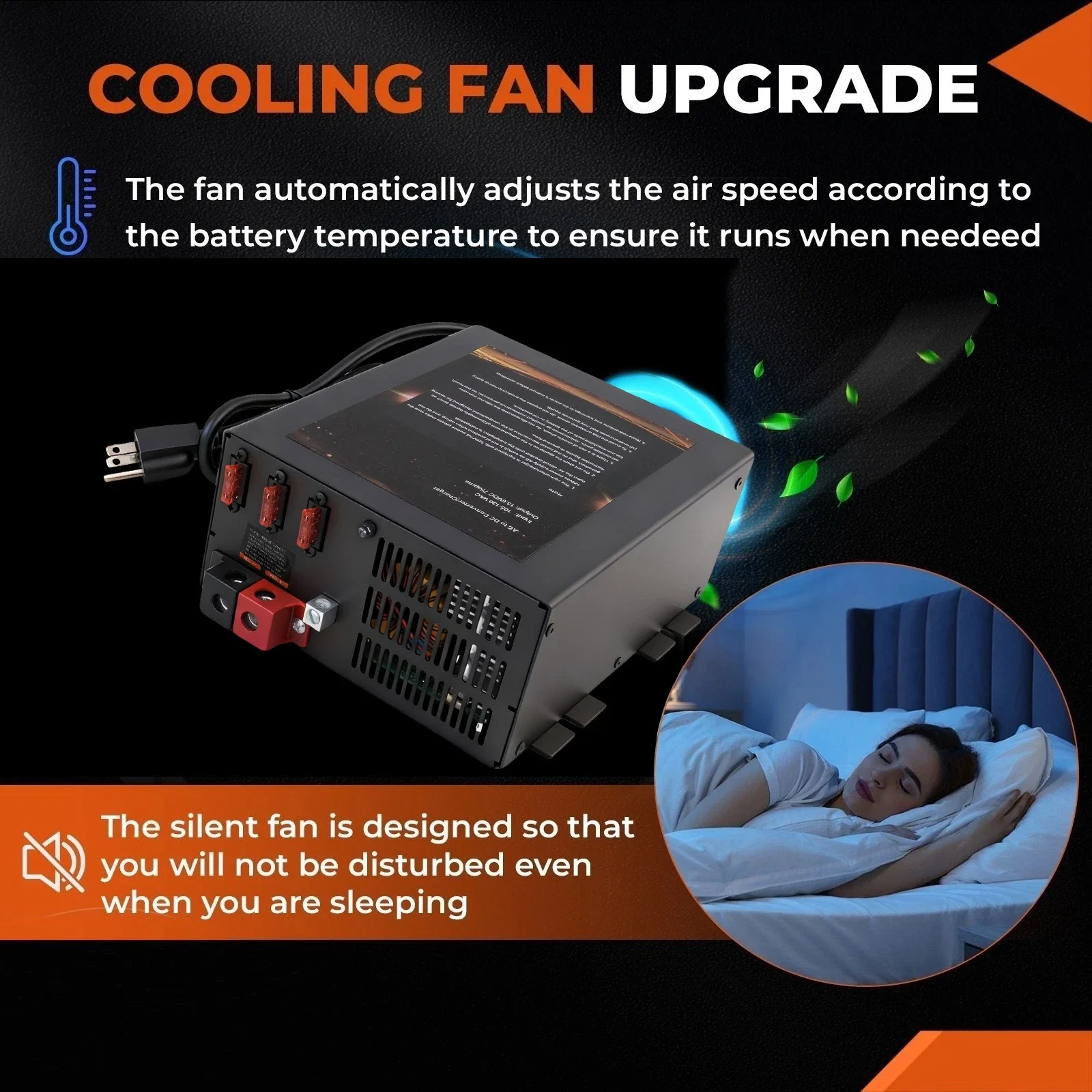 VLAND PM3-75LK RV Power Converter/Charger for RV AC 110v To DC 12v Converter - Image 7