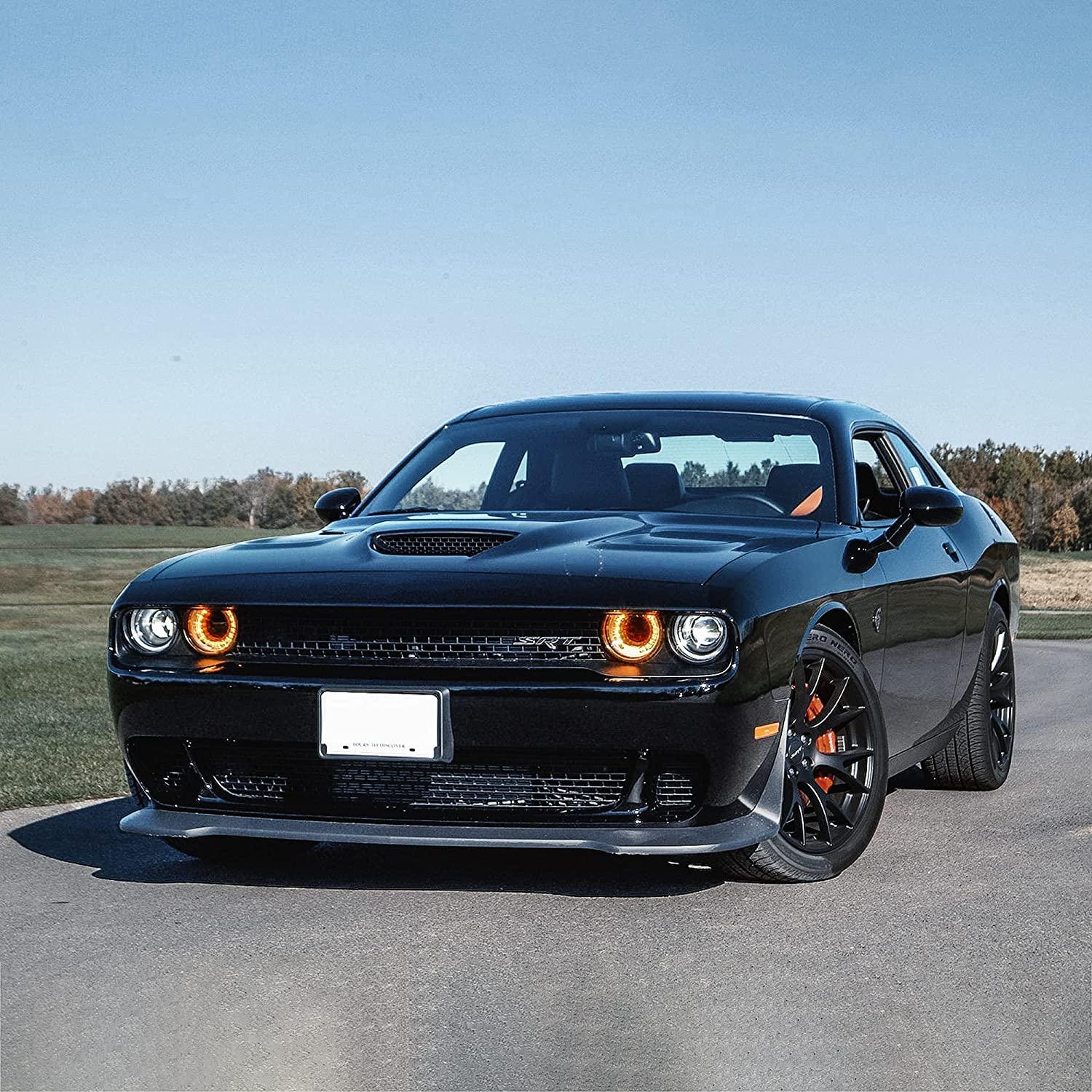 VLAND LED RGB Halo Headlights For Dodge Challenger 2008-2014 with Sequential [E-MARK. DOT.] - Image 17