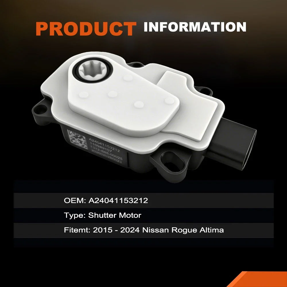 VLAND Shutter Grille Air Actuator Motor A24041153212 For Nissan Rogue Altima 2015-2024 - Image 4