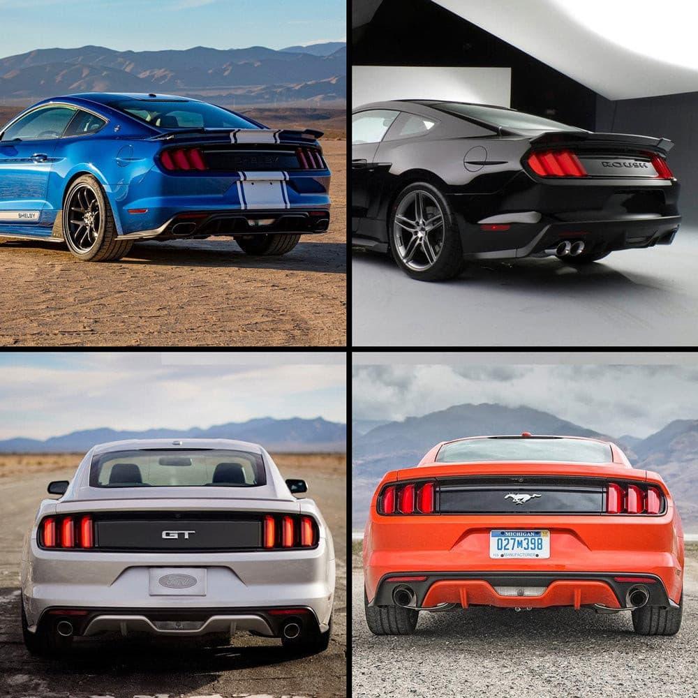 VLAND Full LED Tail Lights For Ford Mustang 2015-2023 with Sequential Turn Signal (5 modes switchable)[E-MARK,DOT.SAE.] - Image 12